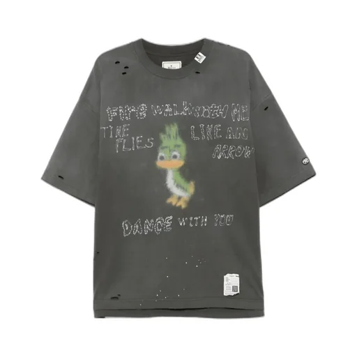 Graphic Print Crewneck T-Shirt