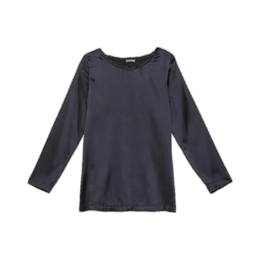 Logo Long-Sleeved Blouse