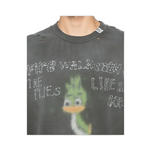 Graphic Print Crewneck T-Shirt
