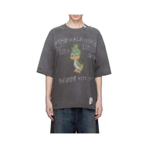 Graphic Print Crewneck T-Shirt
