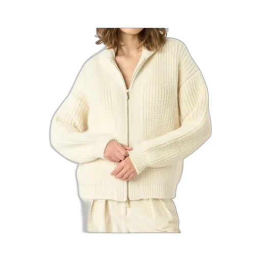 Hooded Zip-Up Cardigan