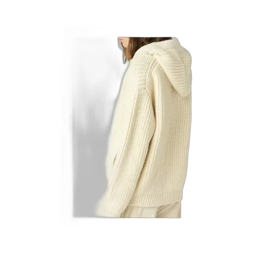 Hooded Zip-Up Cardigan