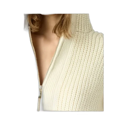 Hooded Zip-Up Cardigan
