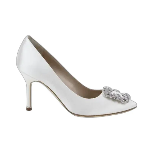 Hangisi Embellished Satin Pumps