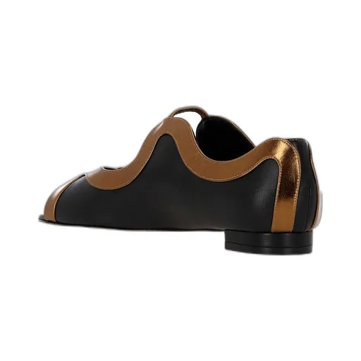 Round Toe Flat Sandals