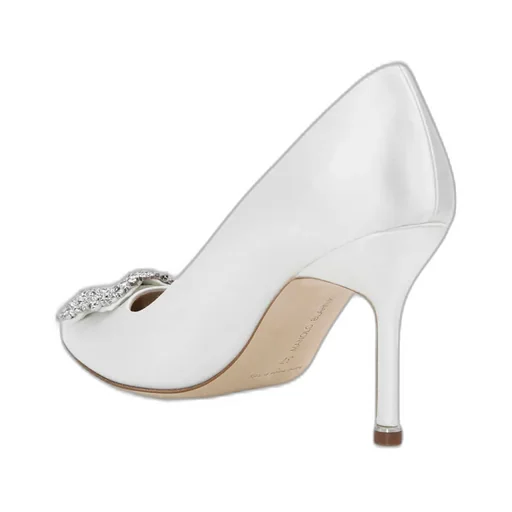 Hangisi Embellished Satin Pumps