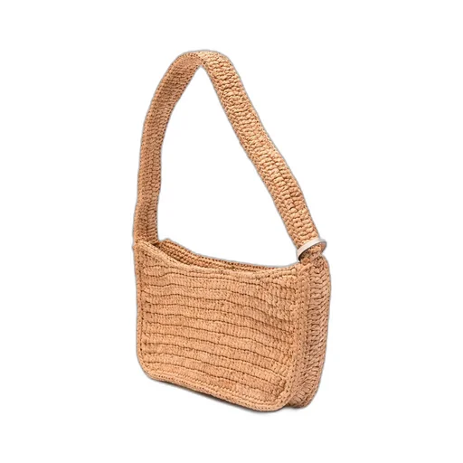 Interwoven Raffia Shoulder Bag