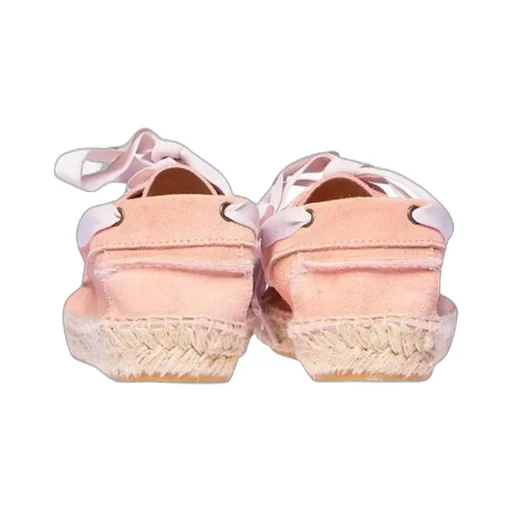 Lace-Up Espadrille Loafers