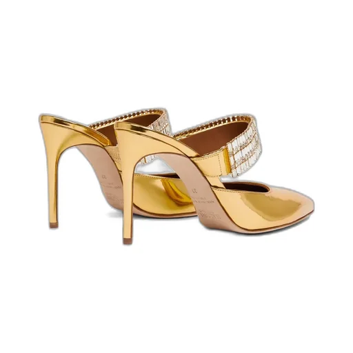 Jolie 90Mm Leather Mules