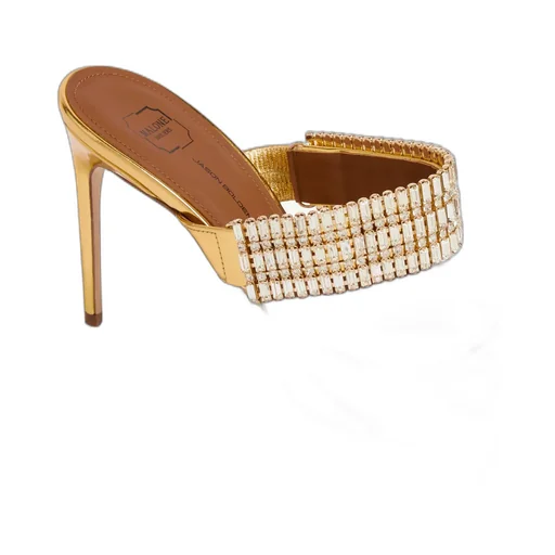Jolie 90Mm Leather Mules