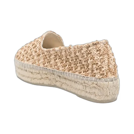 Zigzag-Woven Raffia Espadrilles