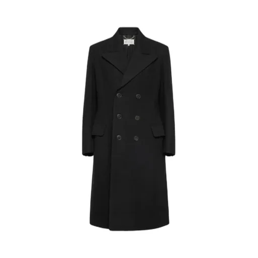 Long Sleeved Double-Breasted Coat