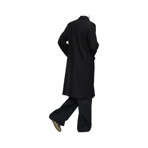 Long Sleeved Double-Breasted Coat