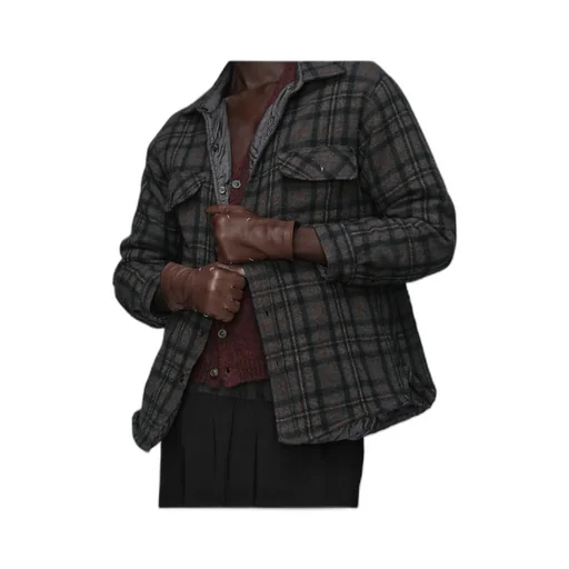 Buttoned Quilted Jacket