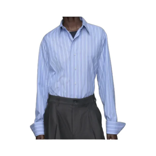 Striped Long-Sleeved Shirt