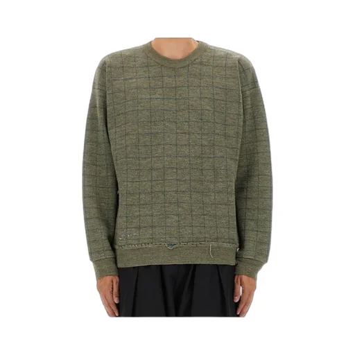 Worn Effect Distressed Sweatshirt