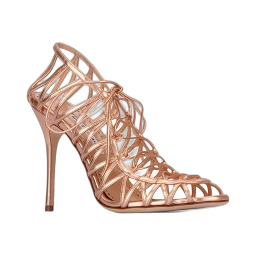 Open-Toed High-Heeled Sandals