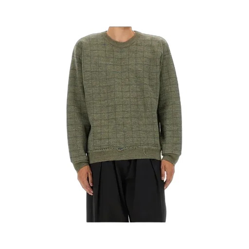 Worn Effect Distressed Sweatshirt
