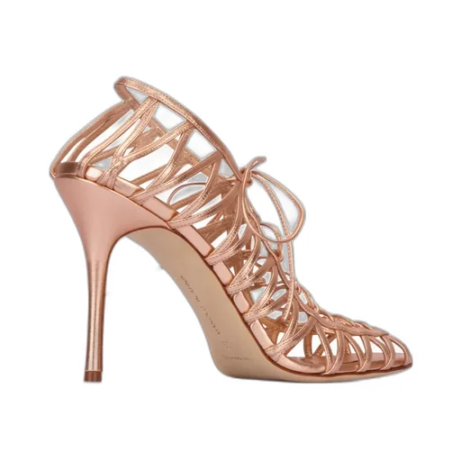 Open-Toed High-Heeled Sandals
