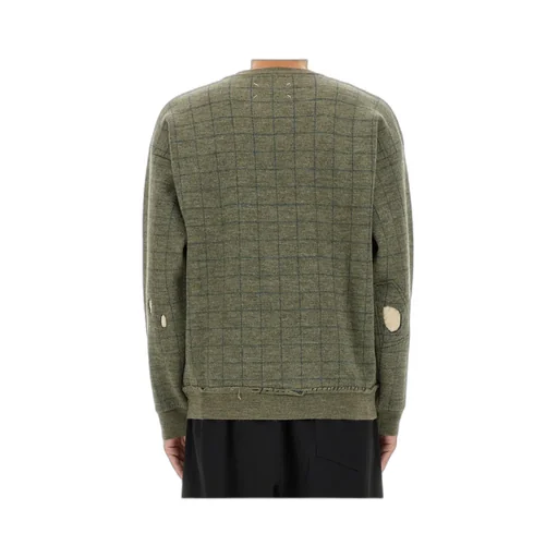 Worn Effect Distressed Sweatshirt