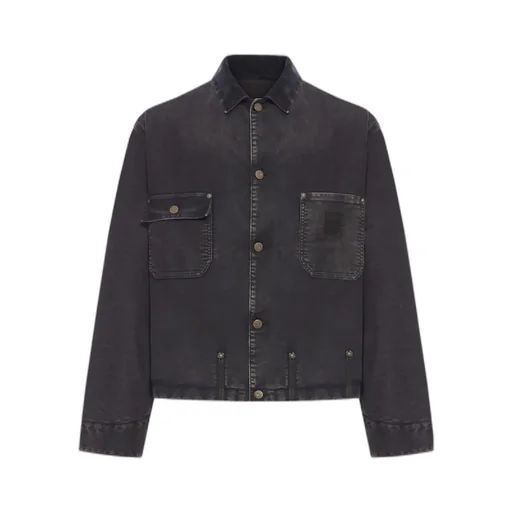 Patch-Pocket Denim Jacket