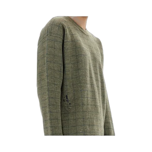 Worn Effect Distressed Sweatshirt