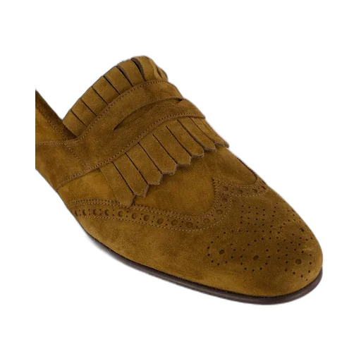 Round Head Loafer Shoes