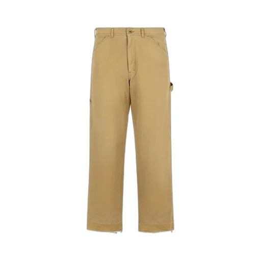 Herringbone Frayed Trousers