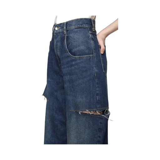 Cut-Out Jeans