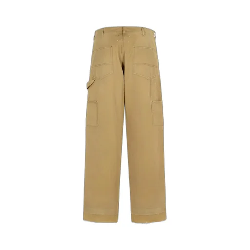 Herringbone Frayed Trousers