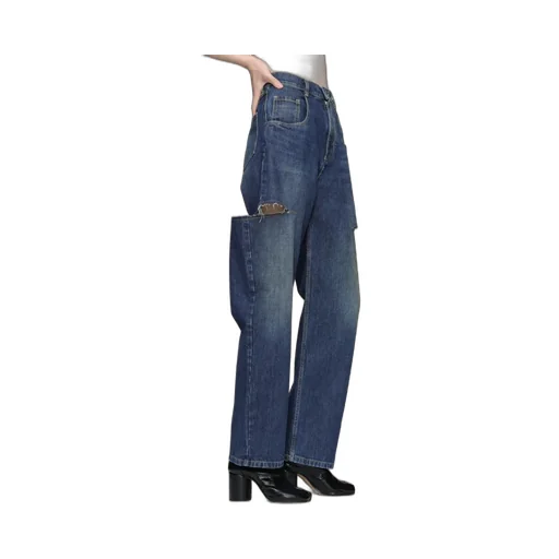 Cut-Out Jeans