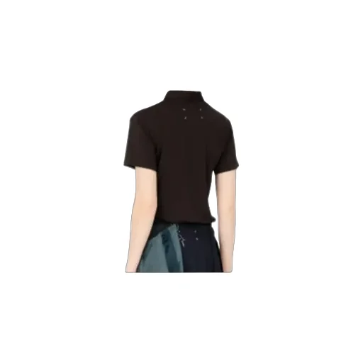 Short Sleeved Buttoned Polo Shirt