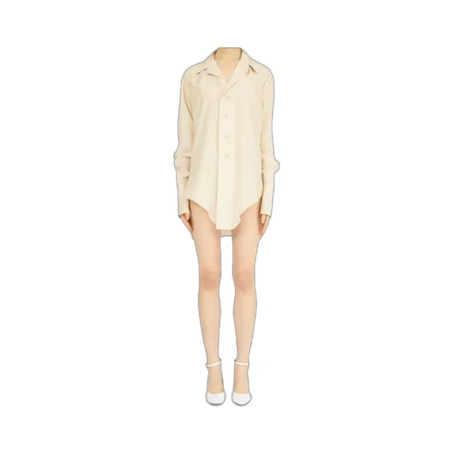 Dropped Hem Shirt
