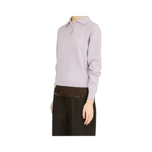 Wool Polo Top
