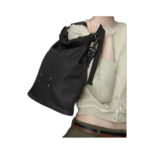 Logo Detailed Roll-Up Backpack