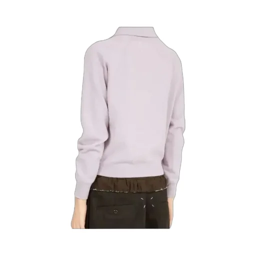 Wool Polo Top