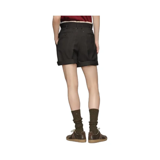 Pleated Tailored Shorts