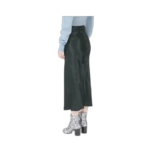 Satin Midi Skirt