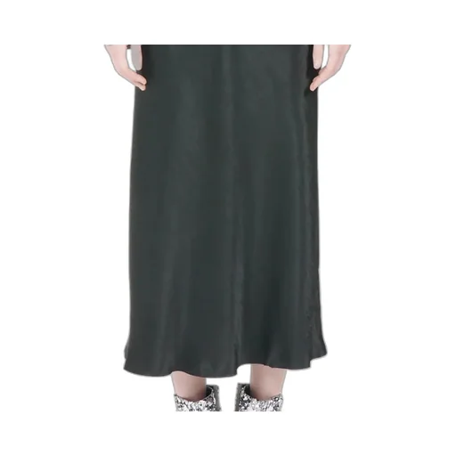 Satin Midi Skirt