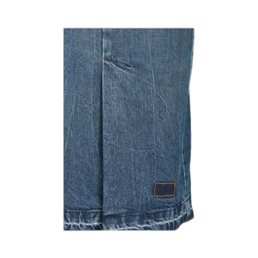 Welt-Pocket Denim Skirt