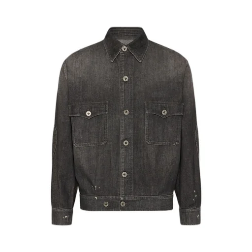 Distressed Denim Jacket