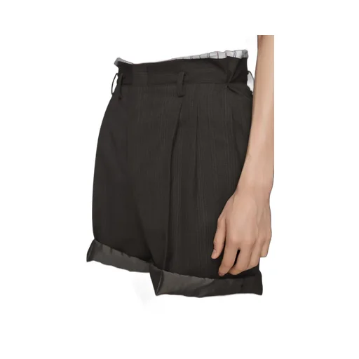 Pleated Tailored Shorts