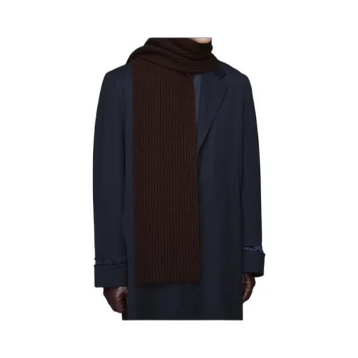 Ribbed Cashmere Scarf