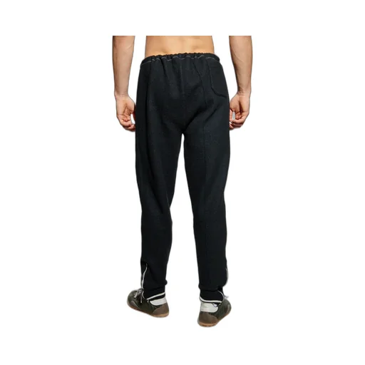 Side-Zip Wool Trousers