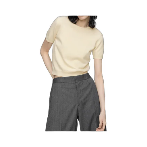 Crewneck Knit Top