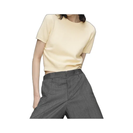 Crewneck Knit Top