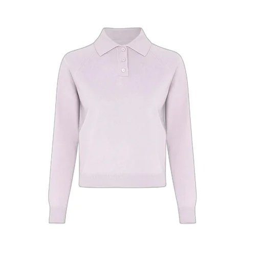 Wool Polo Top