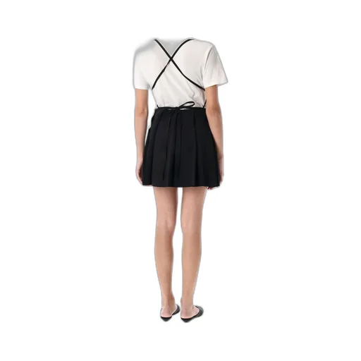 Pleated Short Dress