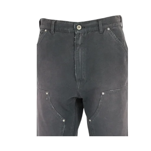 Stud Distressed Denim Shorts