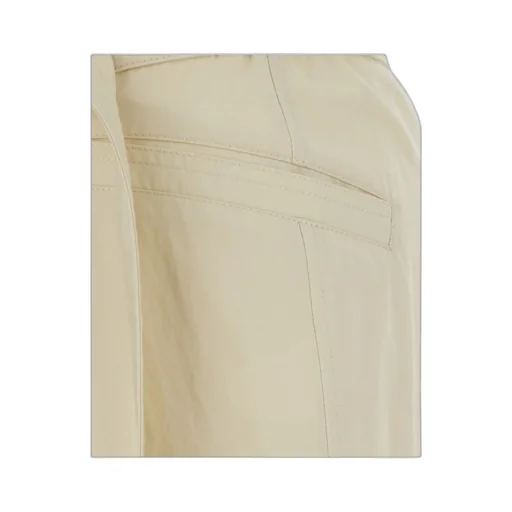 Double Belt Pleated Pants